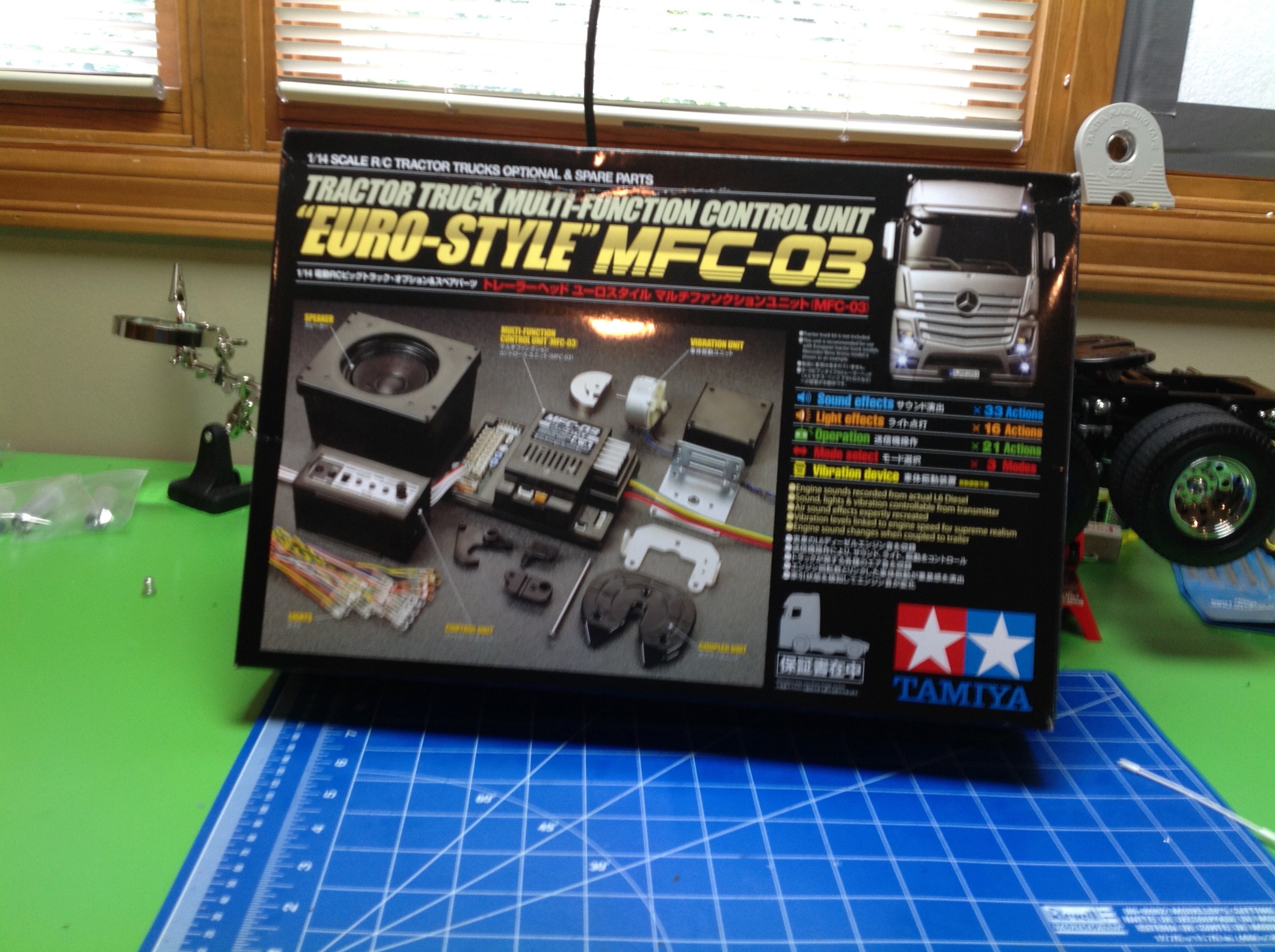 タミヤ　KING HAULER ブラック　プロポ付 タミヤ 電動RCカーフルセットシリーズ 1/14RC トレーラーヘッド